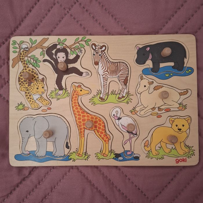 Дървени образователни игри Goki и Playtive