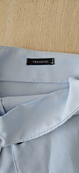 Fusta mini culoare baby blue