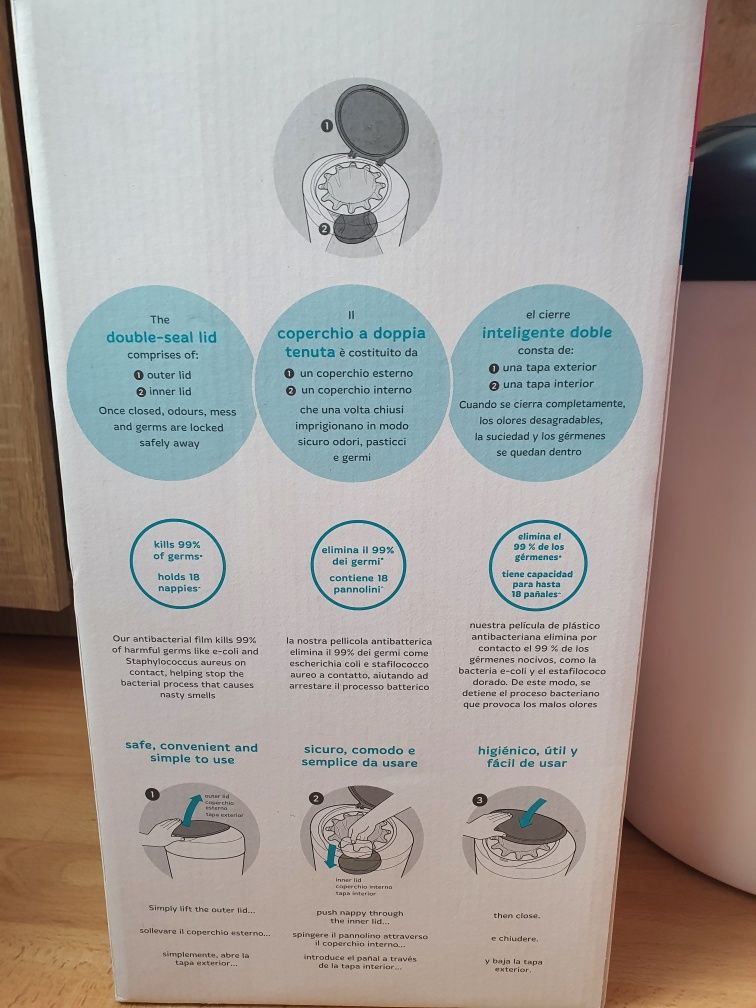 Кош за пелени Tommee Tippee с 5 касетки