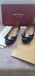 Salvatore Ferragamo, Нови, 38 номер, черни балеринки