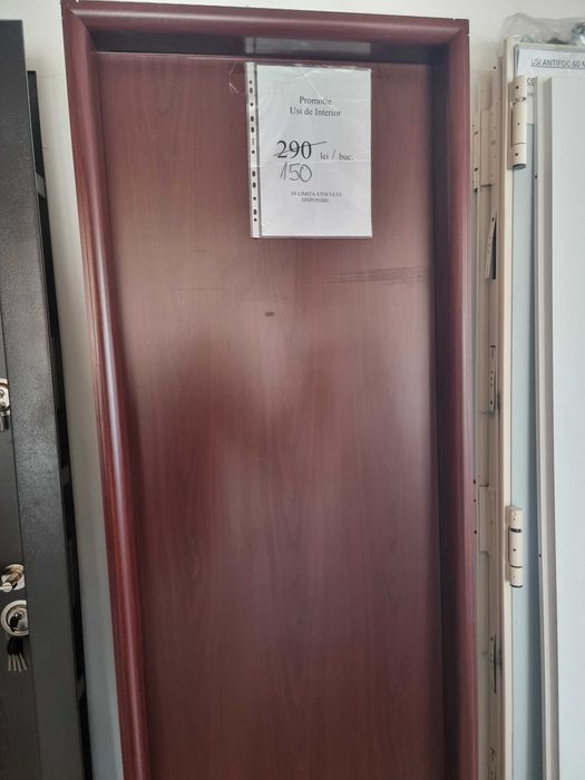Usi de interior din MDF lichidare stoc.Se vand doar din depozit Deva