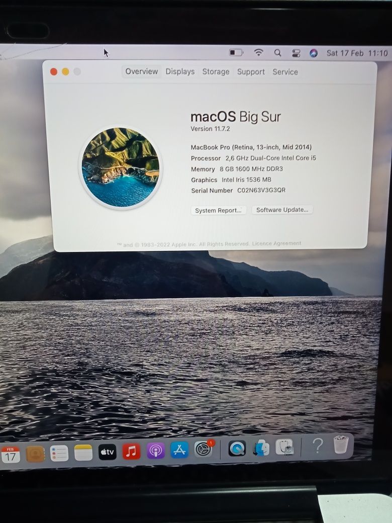 Macbook pro 2014 retina de vanzare