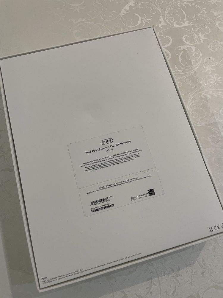 IPad Pro 16/512 gb, apple, spaceGray