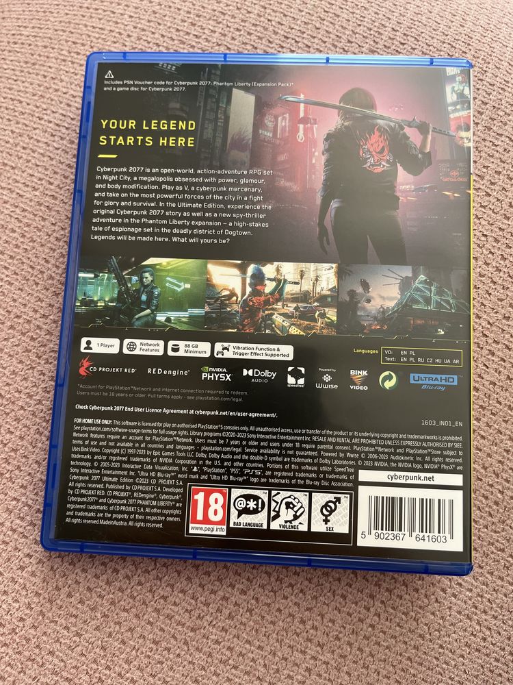 Cyberpunk 2077 (Ultimate Edition) - PS5