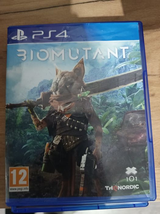 Biomutant ps4 игра диск