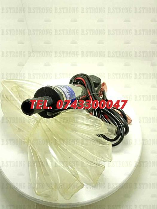 Reducere Pompa Electrica Submersibila 12v Motorina  Apa  Ulei Si Li