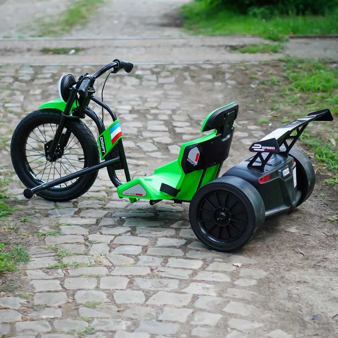 Motocicleta electrica copii 5-12 ani,Drift-Trike, 500W, 24V 10Ah