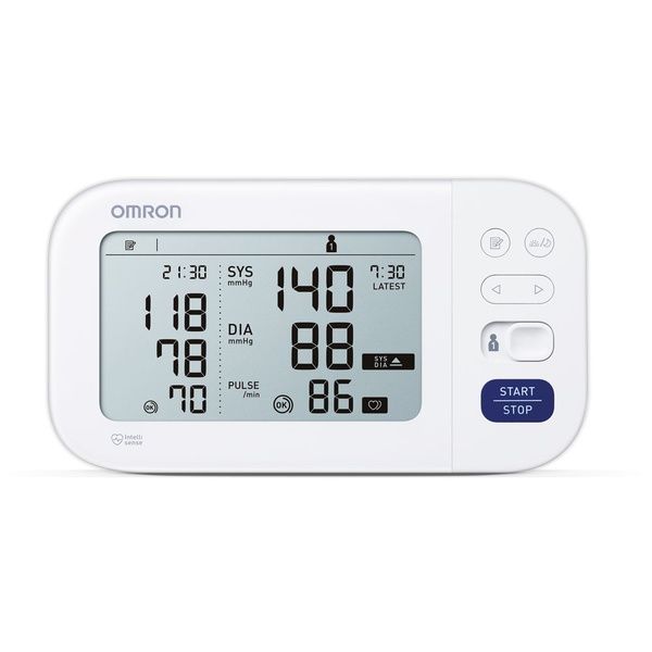 Тонометр OMRON M6 Comfort с блоком питания, made in Vetnam.