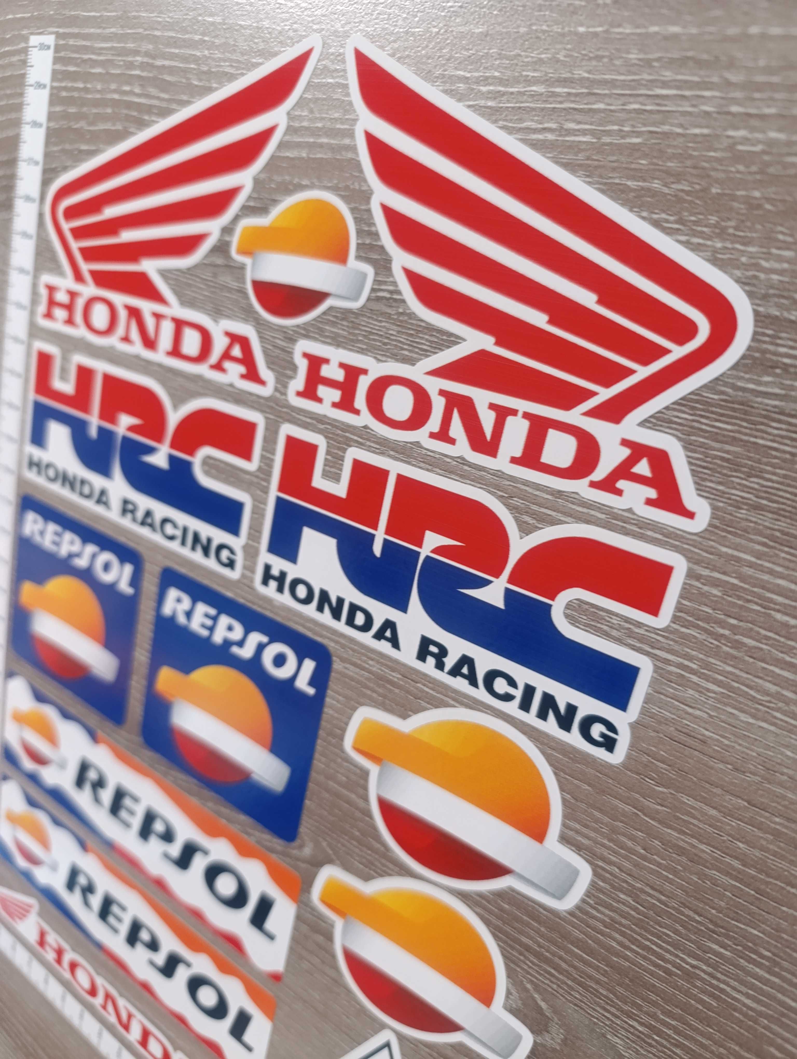 Стикери за Мотор Хонда HRC Repsol Geico Honda