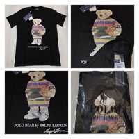 Мъжка тениска блуза фланелка Ralph Lauren Polo bear 100% памук 

 паму