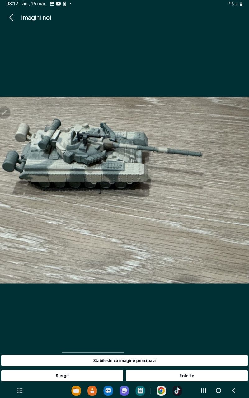 Macheta militara Tanc rusesc T 85