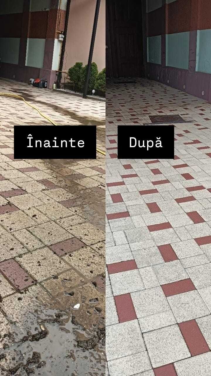 Spalam/curatam pavaje,terase,fatade,garduri,beton,suprafete exterioare