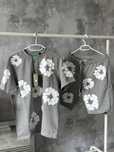 Compleu Denim Tears gri syna amiri trapstar spider