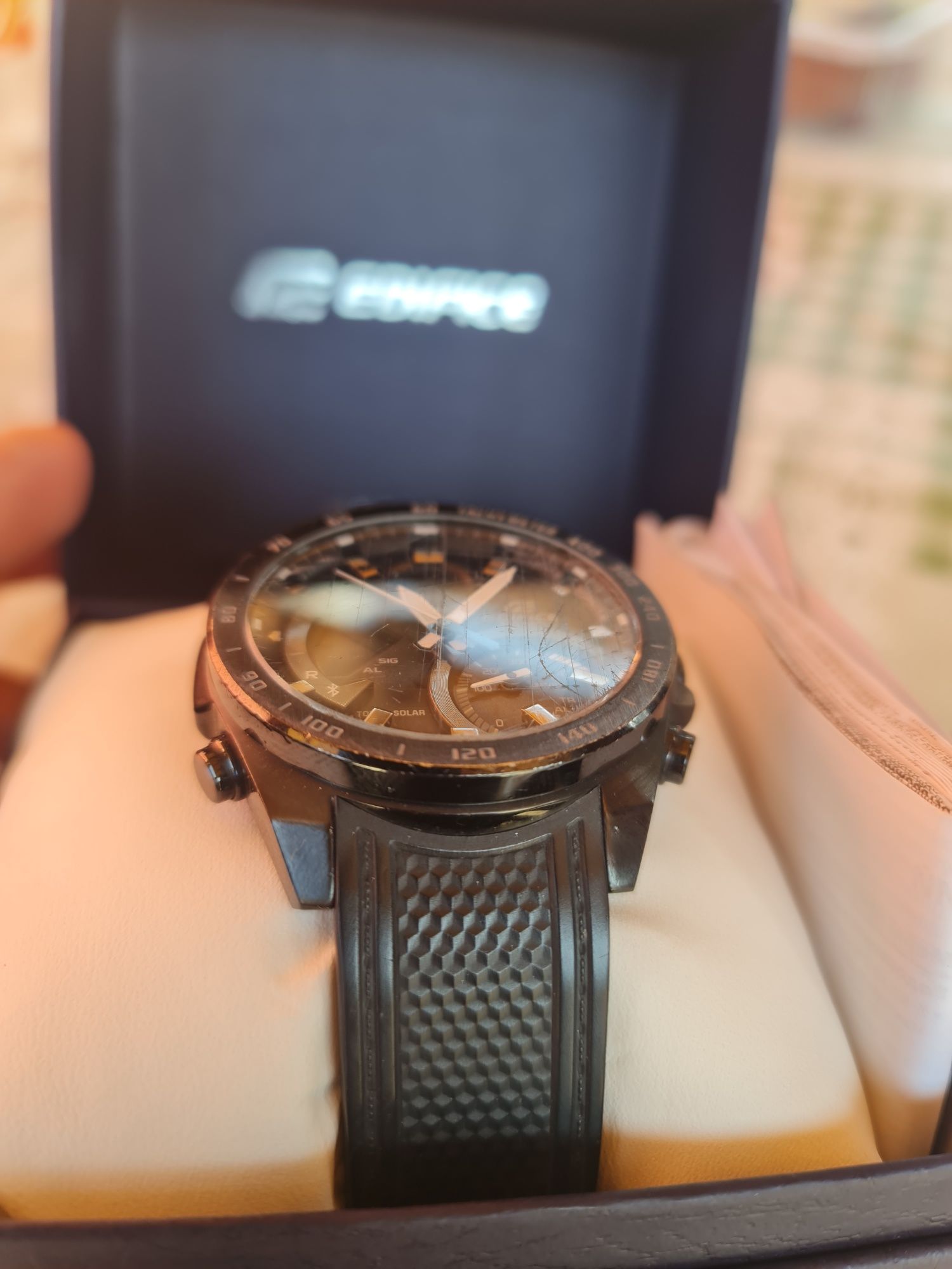 Casio Edifice Мъжки часовник ECB-900MP-1AEF