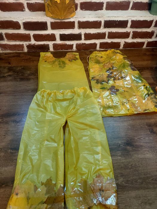 Costum material reciclabil Regele Toamnei