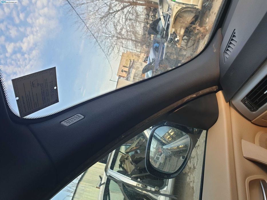 Plafon Tavan Tapiterie Textil Negru cu Stalpi Manere si Parasolare BMW Seria 3 E90 Berlina Sedan 2004 - 2011 [K1217]