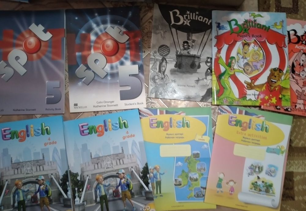 Математика,Английский-1000тг.