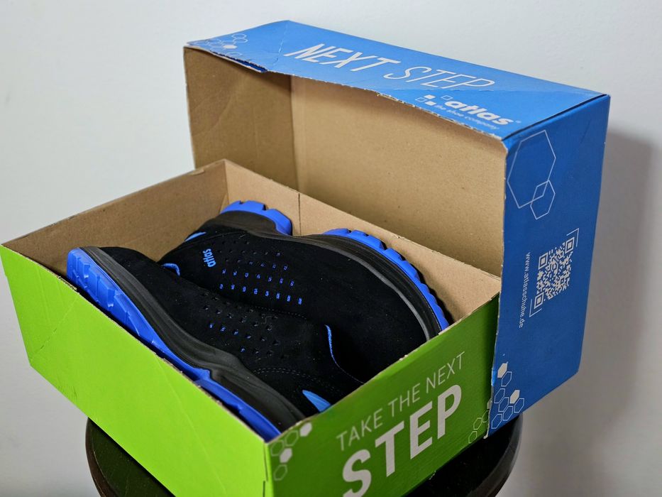 Atlas SL 940 BOA Blue - Pantofi de protecţie premium S1, mărimea 43