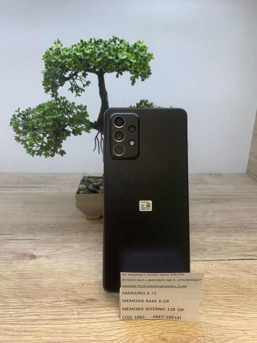 Samsung A72 impecabil