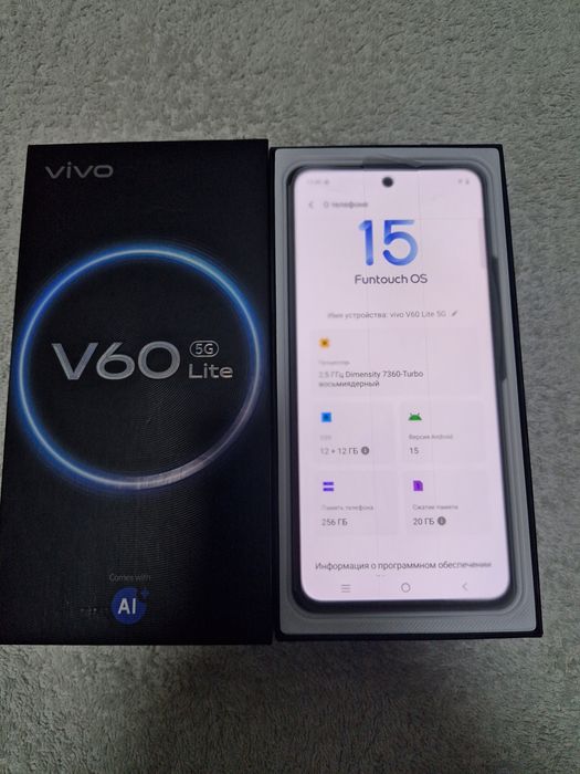 Vivo V60 lite 5G  12+12/256GB New