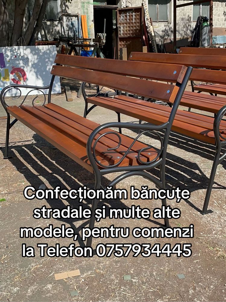 Bancute stradale si multe alte modele Mobilier urban