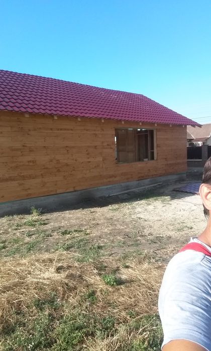 Case pe structura de lemn, căsuțe, cabane, terase pergole foișoare