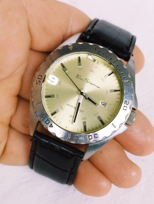 Ceas barbatesc Ben Sherman cu Quartz, din oțel inoxidabil, curea piele