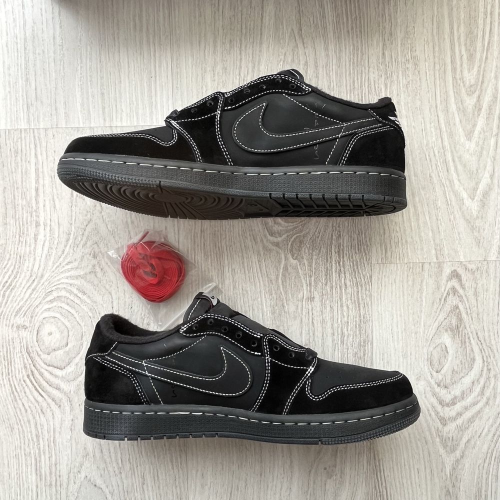 Jordan 1 Retro Low Travis Scott Black Phantom 42.5