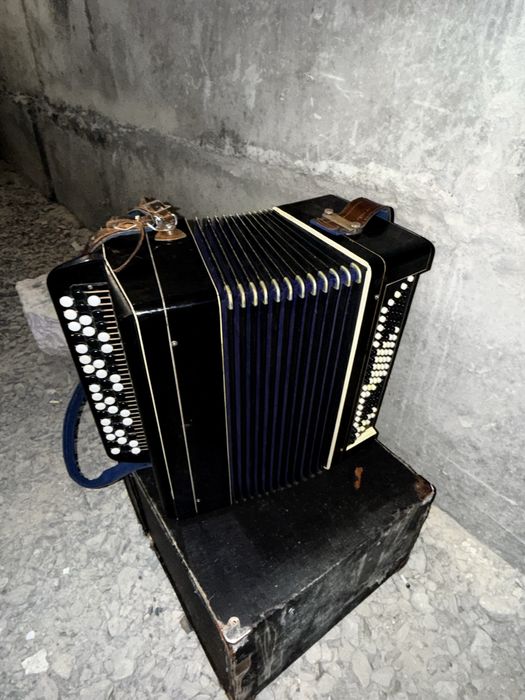 Баян можно стоя играть в комплект кейс [б/у]