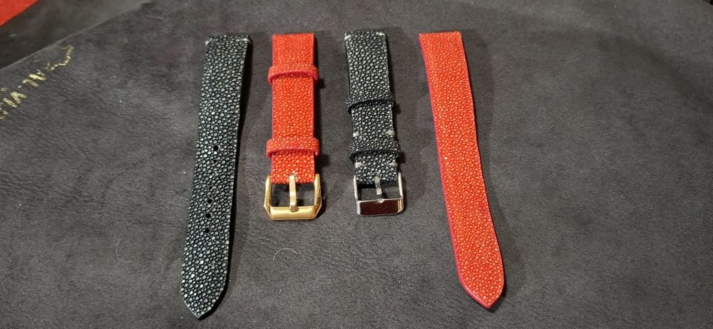 Curele de ceas premium din piele naturală de pisică de mare