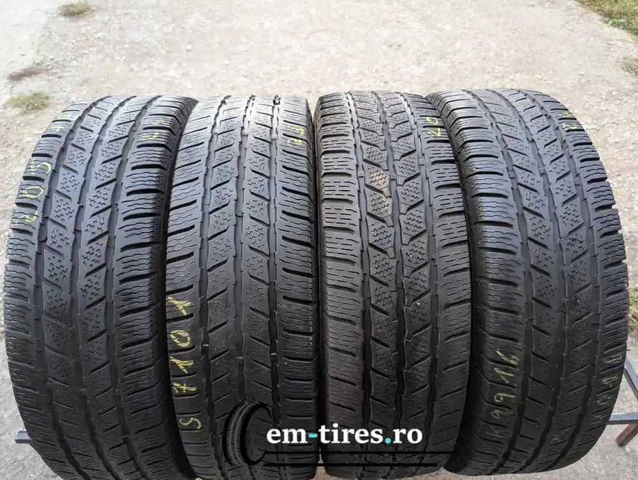 SET 4 Anvelope Iarna 205/75 R16C CONTINENTAL VanContact Winter 113/111