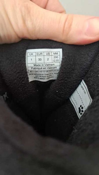 Ghete Jack Wolfskin impermeabile goretex