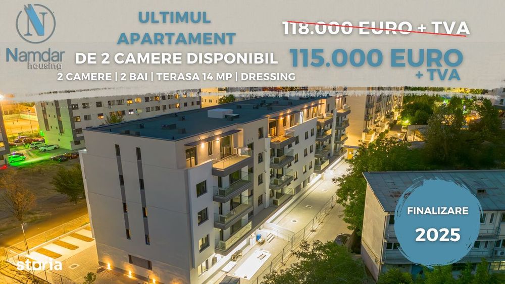 Apartament 2 Camere cu Terasa | Militari Metrou Pacii | AC BONUS