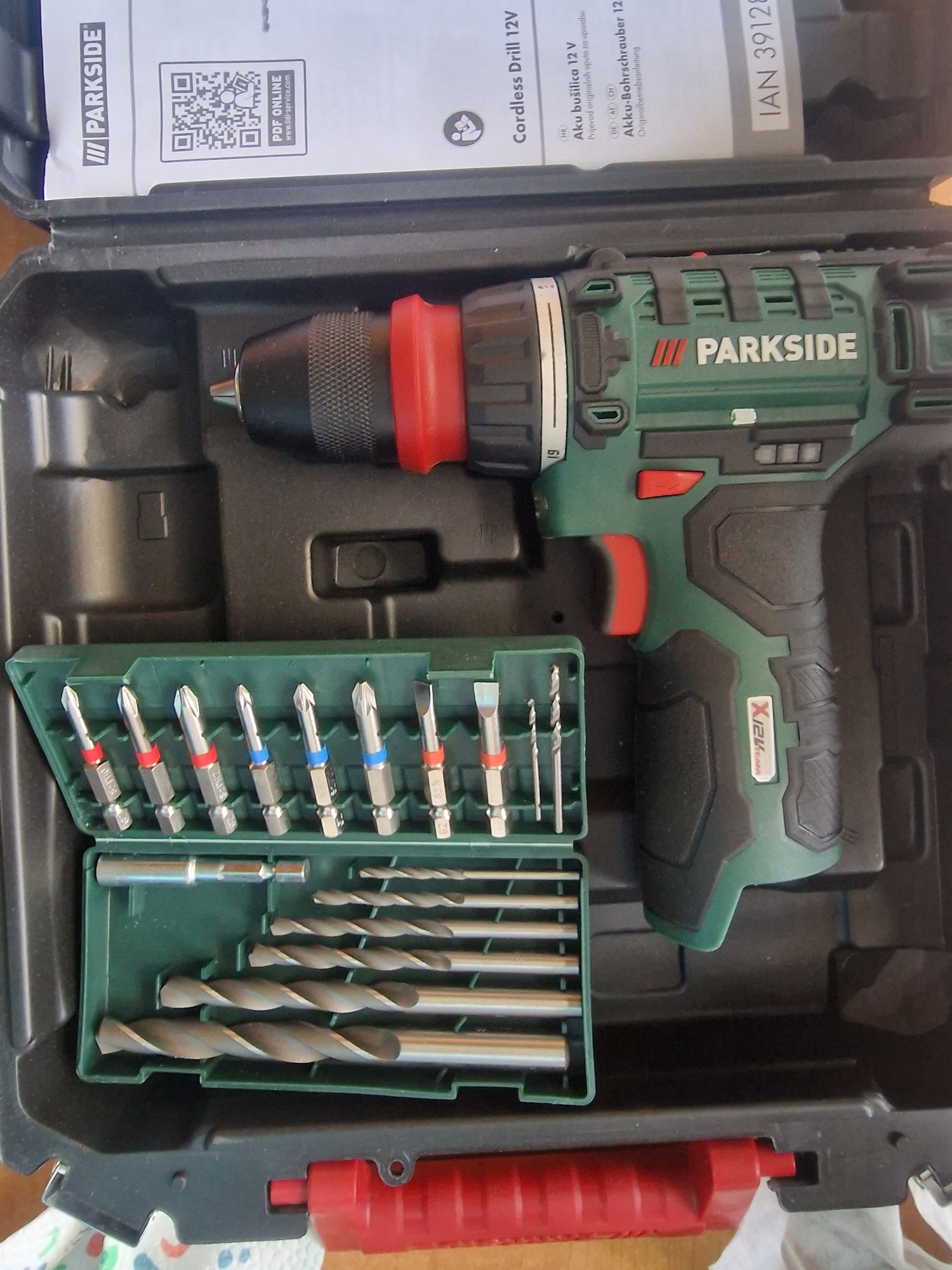 Винтоверт Parkside PBSA 12V