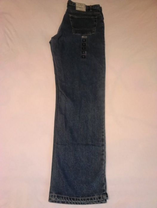 Pantaloni Blugi Regular DENIM Co Clasic, W 34 L 34,100% Cotton,IRELAND