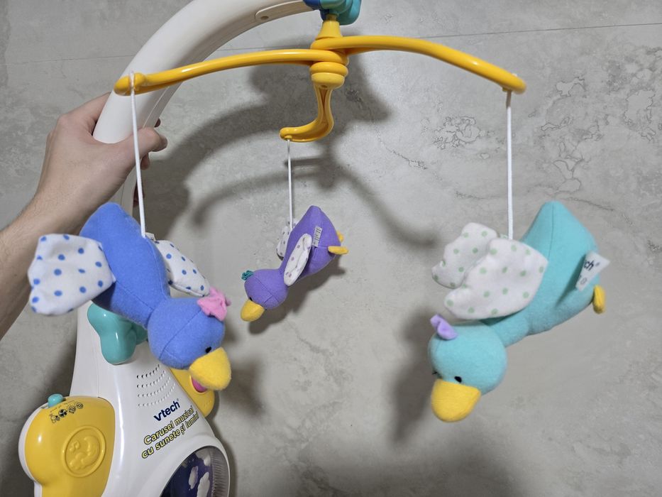 Carusel - Proiector bebelusi Vtech- Carusel Muzical cu Sunete si Lumin