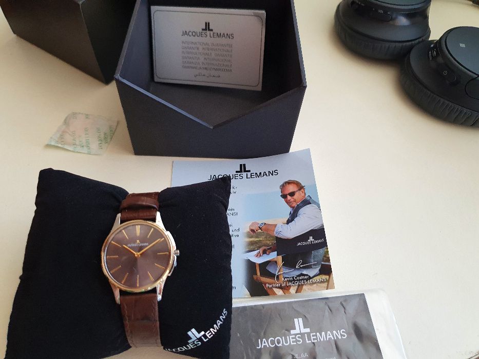 Луксозен дамски часовник Jacques Lemans London-1-1938 (купен от UK).