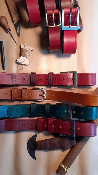 Curele pentru damă din piele natruală "full grain"