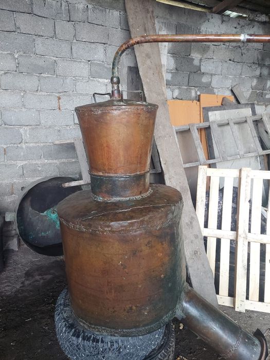 Vând cazan țuică 340 l 100 kg