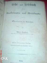 Carte rara veche in germana/Rare antique german book