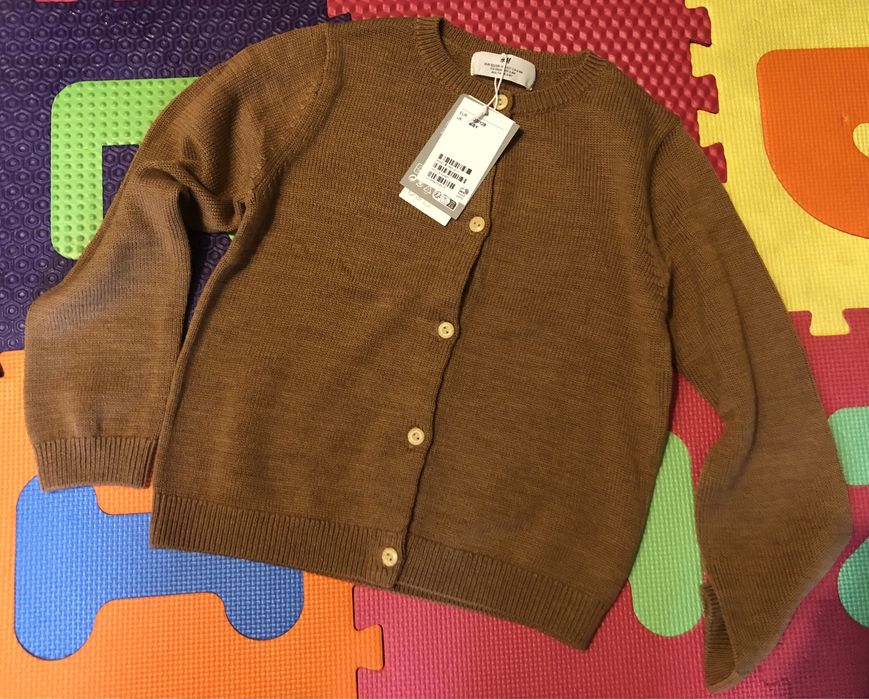 Bluza pulover vesta tricotata casmir lana merinos hm