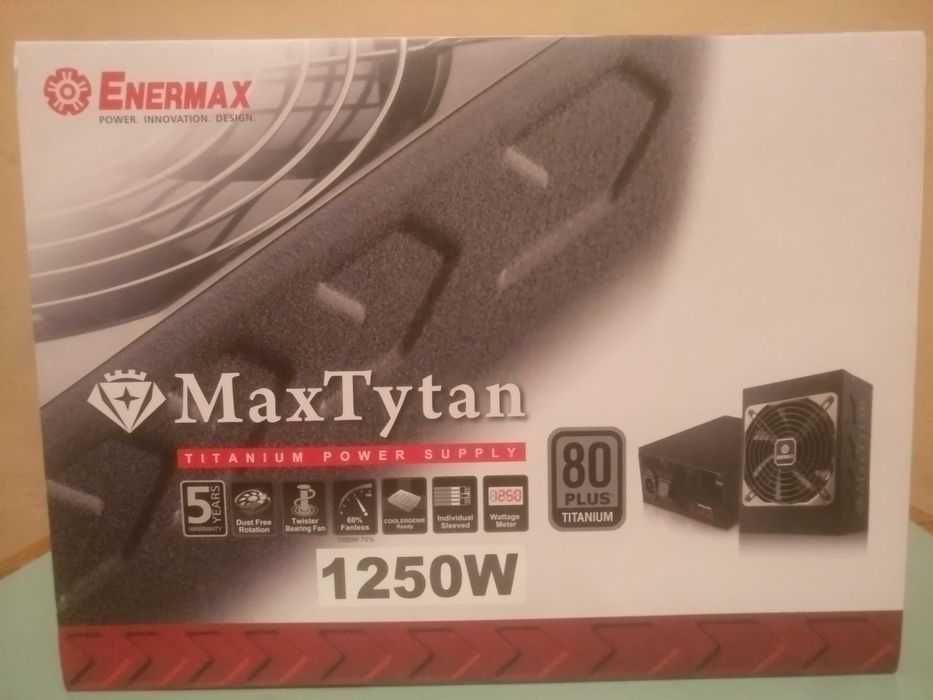 1250w Titanium Enermax MaxTytan блок питания для компьютера