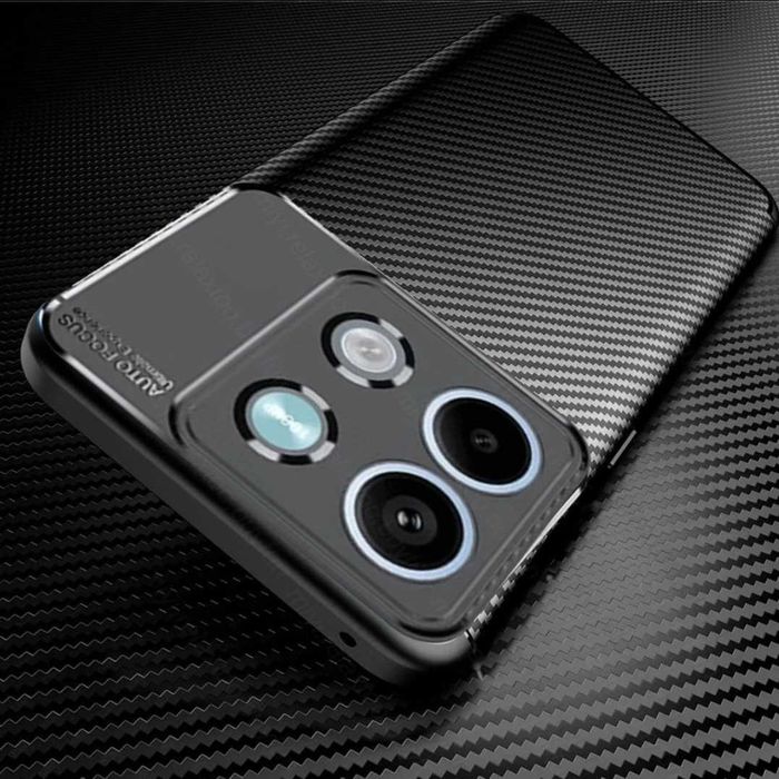 Husa Silicon Xiaomi Redmi Note 13 4G /5G / Model Carbon