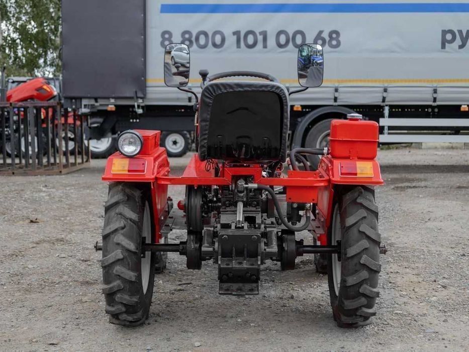 Минитрактор TZR Т-15 (почвофреза + плуг) Алматы КАСПИ 0-0-12