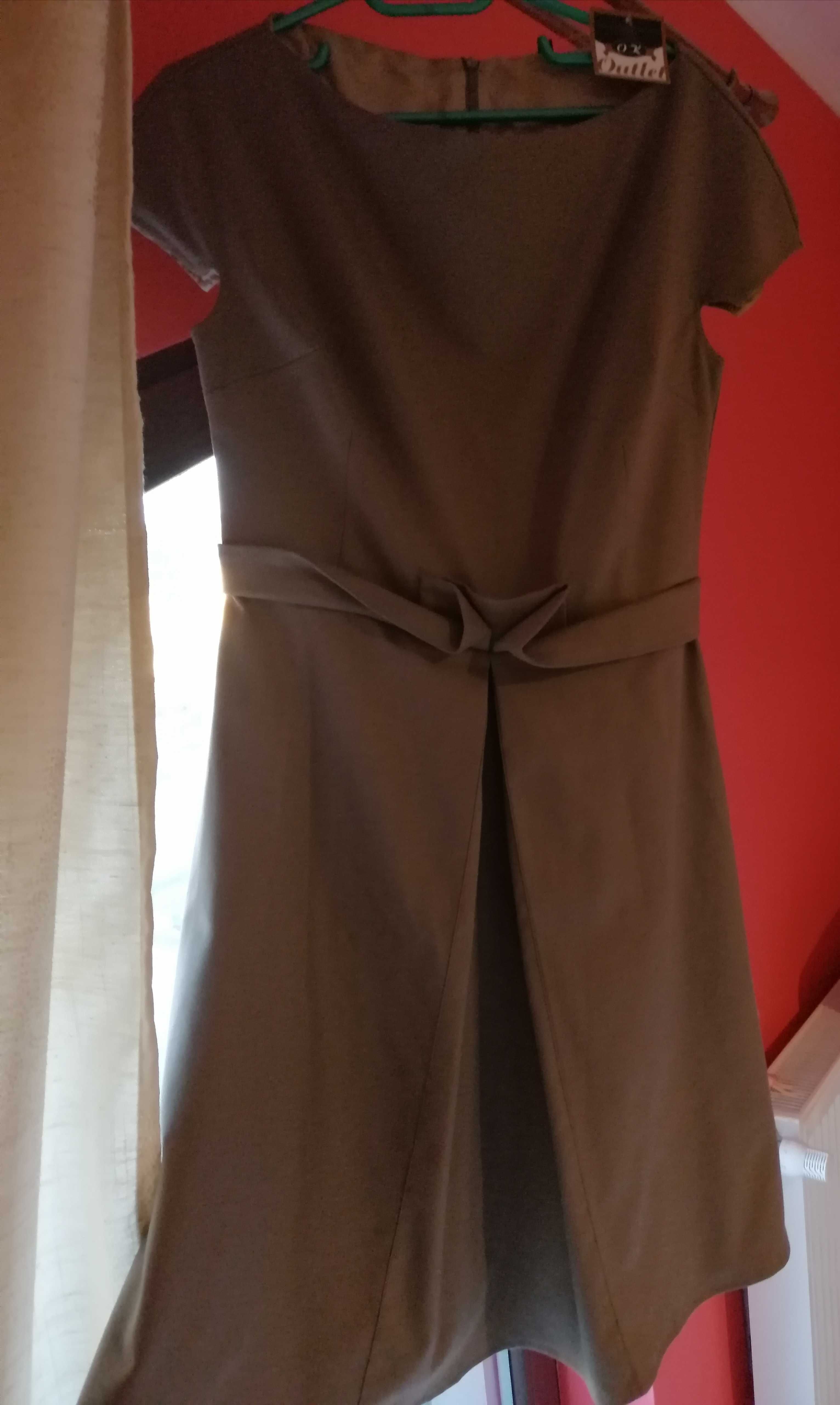 Rochie casual, maro, mărime 36-38, nouă.