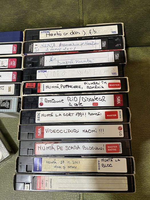 Casete video nunti, petreceri, bairame, lăutarie