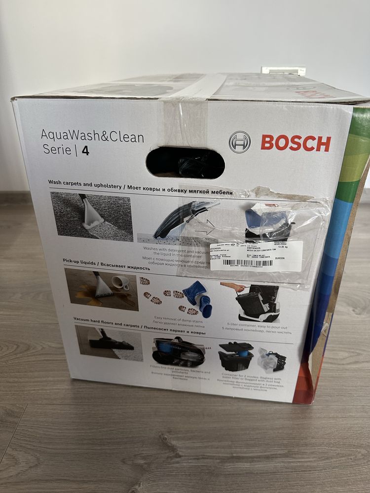Aspirator cu spalare BOSCH AquaWash&Clean BWD41720