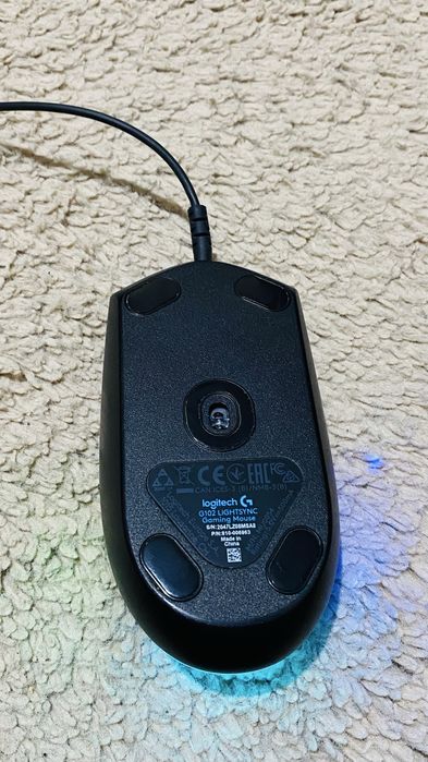 Mouse gaming wireless Logitech G102 LightSpeed 8K DPI, Negru