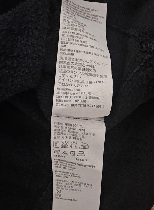 Hanorac Abercrombie & Fitch Y2k. Albastru marimea M