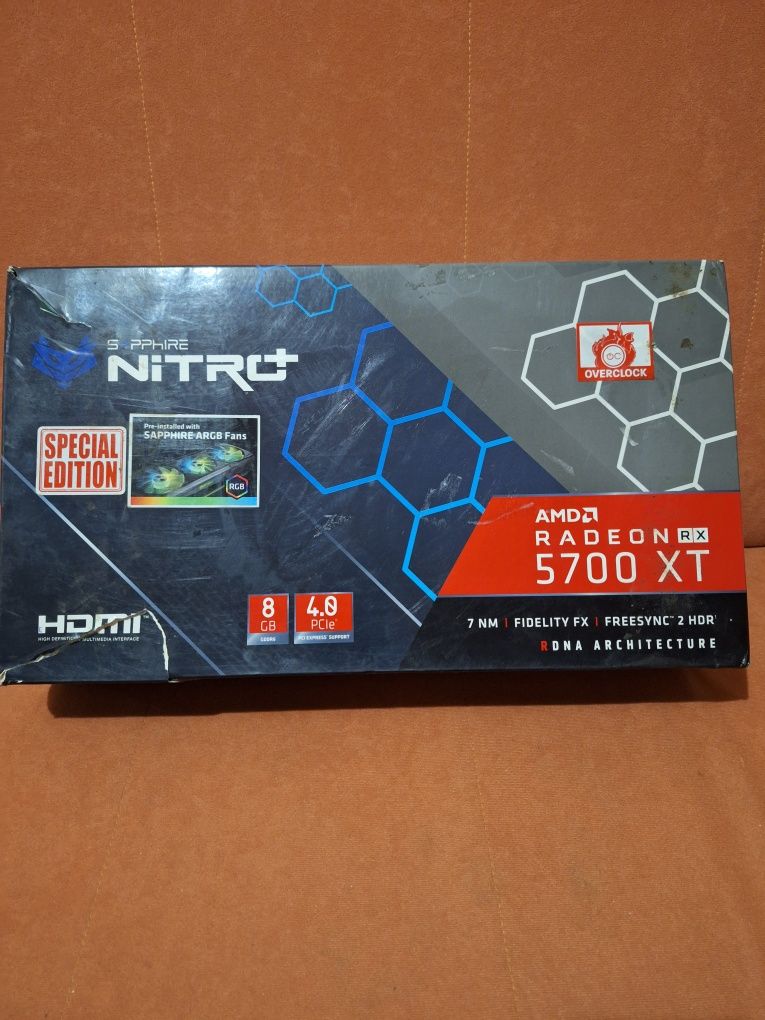 Placa video AMD Radeon rx 5700xt